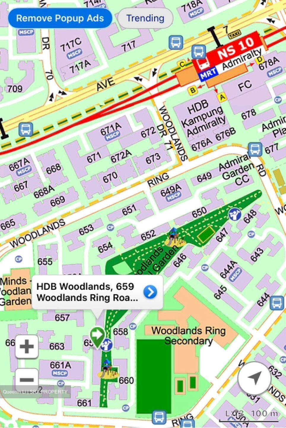 Blk 659 Woodlands Ring Road (Woodlands), HDB 4 Rooms #613365861